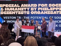 Membanggakan, Siswa SMAN 1 Bantaeng Raih Medali Emas di Ajang STEM Thailand