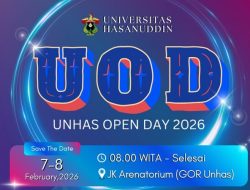 Ingin Kuliah di Unhas? Ayo, Hadiri Unhas Open Day 2026