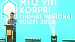 Hadiri Launching MTQ KORPRI Nasional di Makassar, Ini Harapan Sekda Sulsel