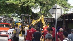 Puluhan Lapak di Tamalate Ditertibkan