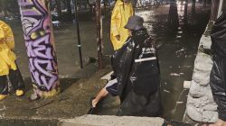 Dinas PU Makassar Terjunkan 40 Personel Satgas Drainase Atasi Genangan di Sejumlah Titik