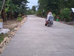 Jalan Desa Balielo Rampung 100 Persen, Pemkab Wajo Berterima Kasih ke Gubernur