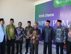 Hadiri Syawalan Muhammadiyah Sulsel, Mendikdasmen Abdul Mu’ti Resmikan Klinik Utama