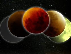 Meski Mendung, Tim Observatorium Unismuh Makassar Berhasil Abadikan Gerhana Bulan Total