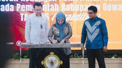 Wakil Ketua DPRD Gowa Apresiasi Pemkab yang Serahkan LKPD Tepat Waktu