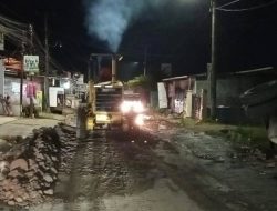 Jalan Rusak Moncongloe Ditangani Darurat, Bakal Dibangun Talud dan Pengaspalan