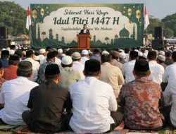 Warga Muhammadiyah di Makassar Gelar Salat Idulfitri