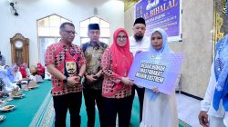 Halal Bihalal di Bajeng, Husniah Talenrang Ajak Masyarakat Sukseskan Program Gowa Bersama
