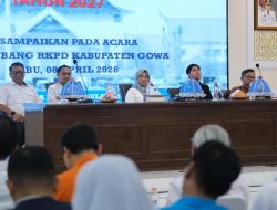 Musrenbang RKPD 2027: Pemkab Gowa Tegaskan Komitmen Tingkatkan Kualitas Pelayanan Dasar dan Pemerataan Pembangunan