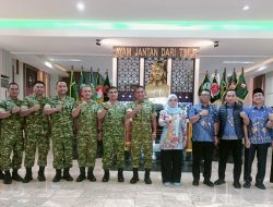 Silaturrahmi ke Makodam XIV/Hsn, Bupati Gowa Bawa ‘PR’ KDMP ke Pangdam, 16 Koperasi Siap Tancap Gas