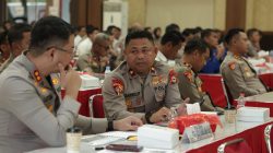 Forum Penting sebagai Sarana Evaluasi, Kapolres Gowa Hadiri Gelar Operasional Triwulan I Polda Sulsel