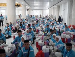 Lepas 343 JCH, Wabup Gowa Ingatkan Jaga Kesehatan dan Kekompakan