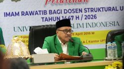 Prof Hambali Thalib: Dosen UMI Harus Siap Jadi Imam di Kampus dan di Tengah Masyarakat