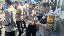 Gaktibplin Rutin, Sipropam Polres Gowa Periksa kelengkapan Personel Polsek Sombaopu