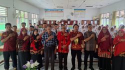 Ciptakan Generasi Penerus yang Berwawasan Sejarah, Disparbud Gowa Gelar Museum Keliling di SMPN 1 Bajeng