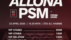 PSM Vs Persik Digelar Kamis Sore, Panitia Sediakan 3.000 Tiket, Ini Daftar Harganya