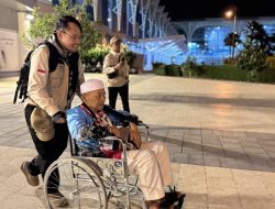 30.611 Jemaah Haji Indonesia Tiba di Tanah Suci, Daker Bandara Perkuat Layanan Lansia