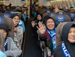 INFO HAJI: Sudah 28.274 Jemaah Berangkat ke Tanah Suci, 125 Ribu Nikmati Fast Track