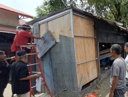 Tiga Lapak di Tallo Ditertibkan, Sudah Berdiri 5 Tahun di Atas Drainase
