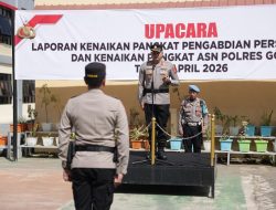 1 Polisi dan 2 ASN Naik Pangkat, Ini Pesan Kapolres Gowa