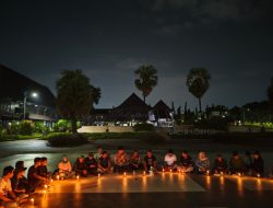 Pererat Silaturahmi dengan Buruh KSPSI, Kapolres Gowa Gelar Malam Renungan dan Doa Bersama di Museum Balla Lompoa