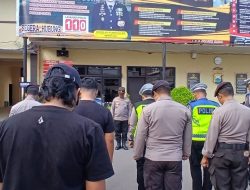 Tingkatkan Kesiapsiagaan, Polres Gowa Gelar Apel Siaga Pengamanan Mako