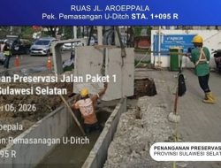 Update Progres MYP Infrastruktur Jalan, Ruas Hertasning hingga Bili-Bili Capai 60 Persen
