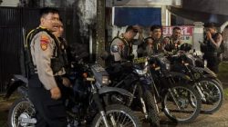 Patroli Sat Samapta Polrestabes Makassar Intensif Jaga Kamtibmas di Malam Hari