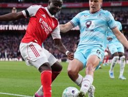 Tekuk Burnley, Arsenal di Ambang Juara Liga Inggris