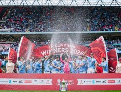 Taklukkan Chelsea, Manchester City Juara Piala FA Delapan Kali