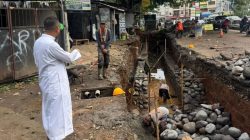 Atasi Genangan, Drainase di Jalan Hertasning Makassar Diperbesar