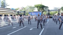 Gelar Olahraga Bersama, Wakapolrestabes Makassar: Perkuat Soliditas dan Kebugaran Personel