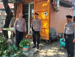 Pasca-Lebaran Idul Adha, Polsek Bontoala Patroli Wilayah Guna Jaga Kondusivitas