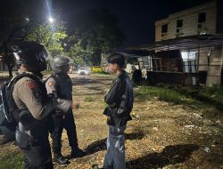 Jaga Ketenangan Warga, Personel Polres Gowa Susuri Kawasan Permukiman hingga Titik Rawan