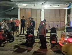 Jaga Ketenangan Malam di Gowa, Polres dan Polsek Jajaran Gelar Cipkon Serentak