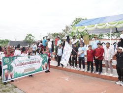 Lautan Santri Padati Gowa, Jalan Sehat Muharram 1448 H Jadi Momentum Hijrah Generasi Qurani