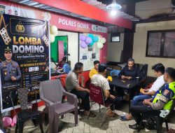 Semarak HUT Bhayangkara ke-80, Polres Gowa Gelar Lomba Domino Antar Bagian dan Satuan