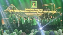 Ilham Ari Fauzi Resmi Nakhodai DPW PPP Sulsel