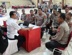 Kapolres Gowa Pimpin Langsung Personelnya Ikuti Audit Kinerja Itwasum Polri Tahap II di Polda Sulsel