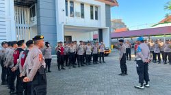 Polres Gowa Terjunkan Personel Jaga Kondusifitas Rapat Pansus Hak Angket di DPRD Gowa