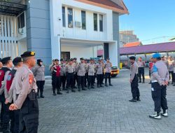 Polres Gowa Terjunkan Personel Jaga Kondusifitas Rapat Pansus Hak Angket di DPRD Gowa