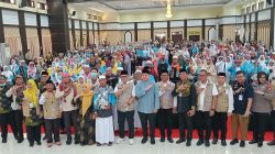 Sambut Kedatangan Kloter 17 di Asrama Sudiang Makassar, Menteri Haji Jelaskan Ciri Haji Mabrur