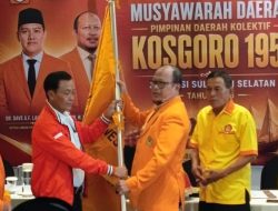 Haris Yasin Limpo Kembali Pimpin Kosgoro 1957 Sulsel, Usung 2 Program Strategis