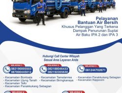 PDAM Makassar Kerahkan Armada Tangki Gratis Layani Pelanggan Terdampak IPA 2 dan IPA 3