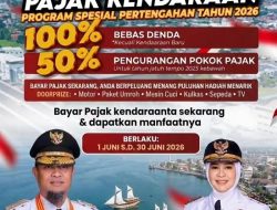 Kejutan Pajak Kendaraan! Pemprov Sulsel Hapus Denda 100 Persen, Ada Diskon dan Hadiah Menarik