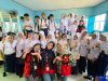 KKN Tematik Perubahan Iklim, Mahasiswa Unhas Sosialisasi Edukasi Pengelolaan Sampah ke Siswa SMP