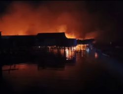50 Rumah Hangus Akibat Kebakaran Hebat di Tallo Makassar