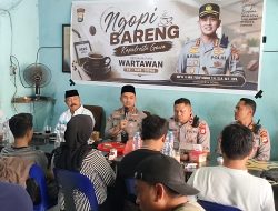 Tak Bersekat di Ngobar, Kapolresta Gowa Rangkul Media Kawal Kamtibmas dan Cegah Hoax