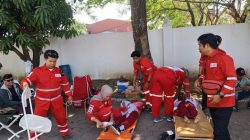 Totalitas  untuk Kemanusiaan, PMI Gowa Kerahkan Tim Keslap dan Ambulans Kawal Kemeriahan HUT Kemerdekaan