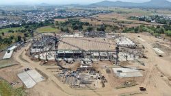 Progres Stadion Sudiang Mendekati 20 Persen, Pekerjaan Struktur Tribun Terus Dipacu